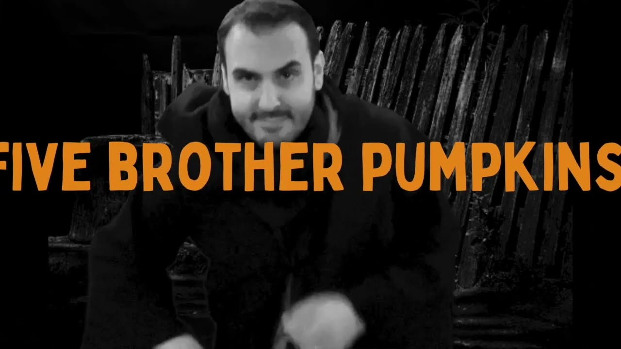 Five Brother Pumpkins | Music With Mr. DelGaudio | a spooky song with expressions
