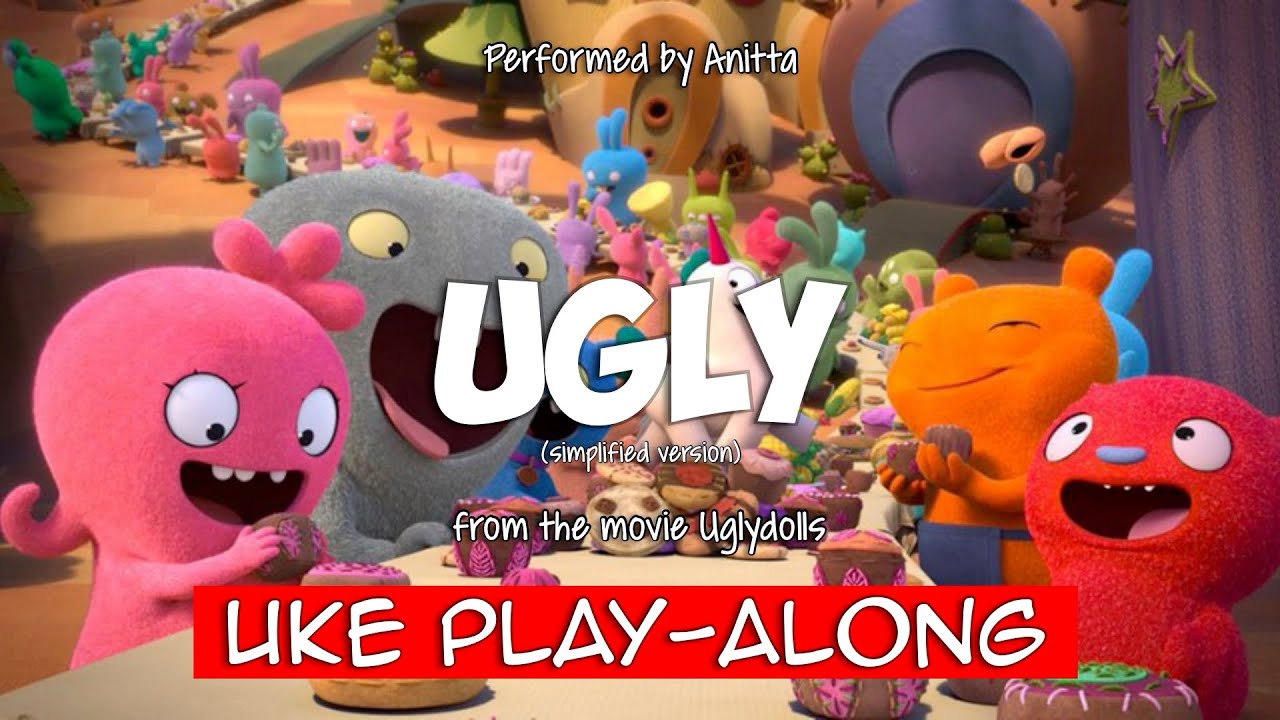 Ugly (English - Simplified) (ukulele play-along) Key G - 2 Chords