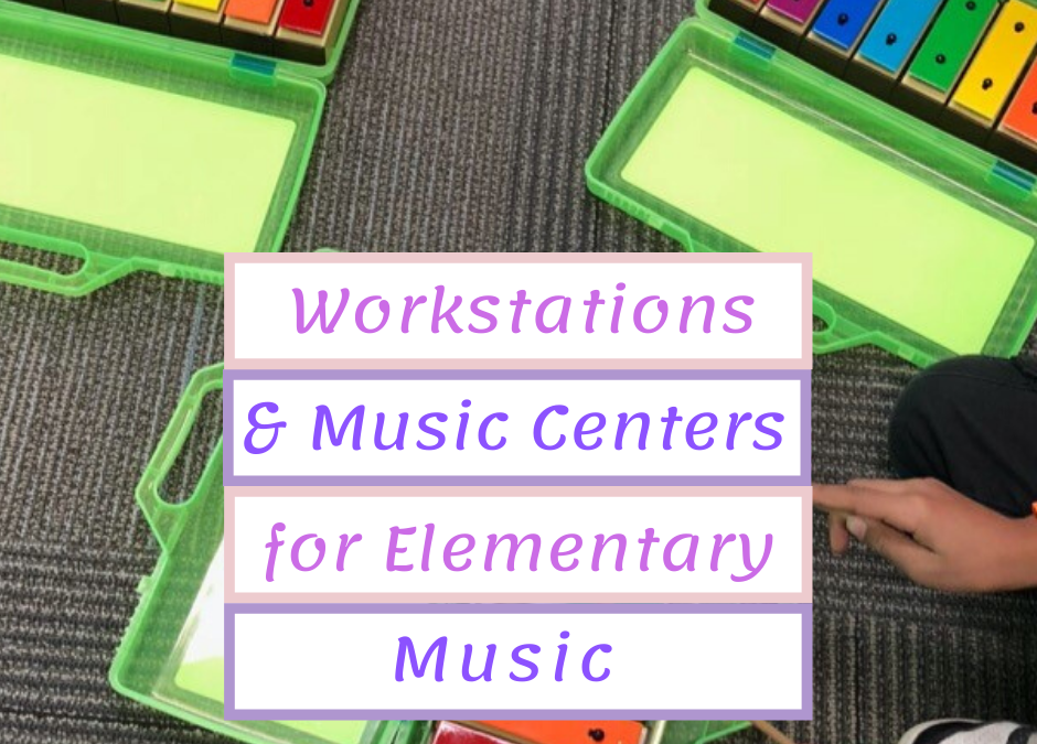 Music Centers & Workstations for Elementary Music