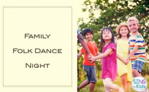 Family Folk Dance Night Image