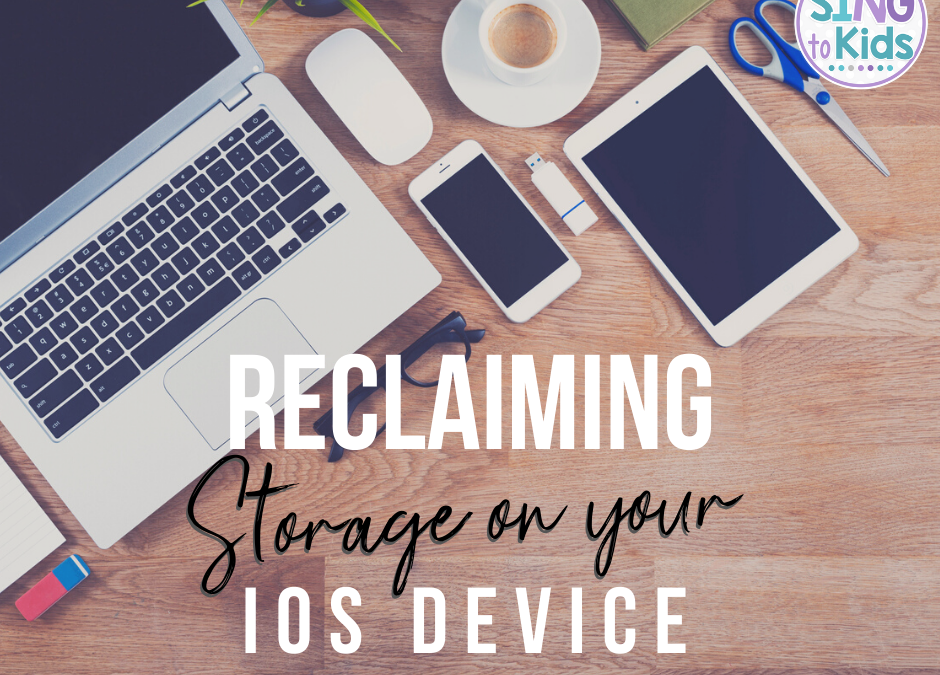 Reclaiming Storage on your iOS Device