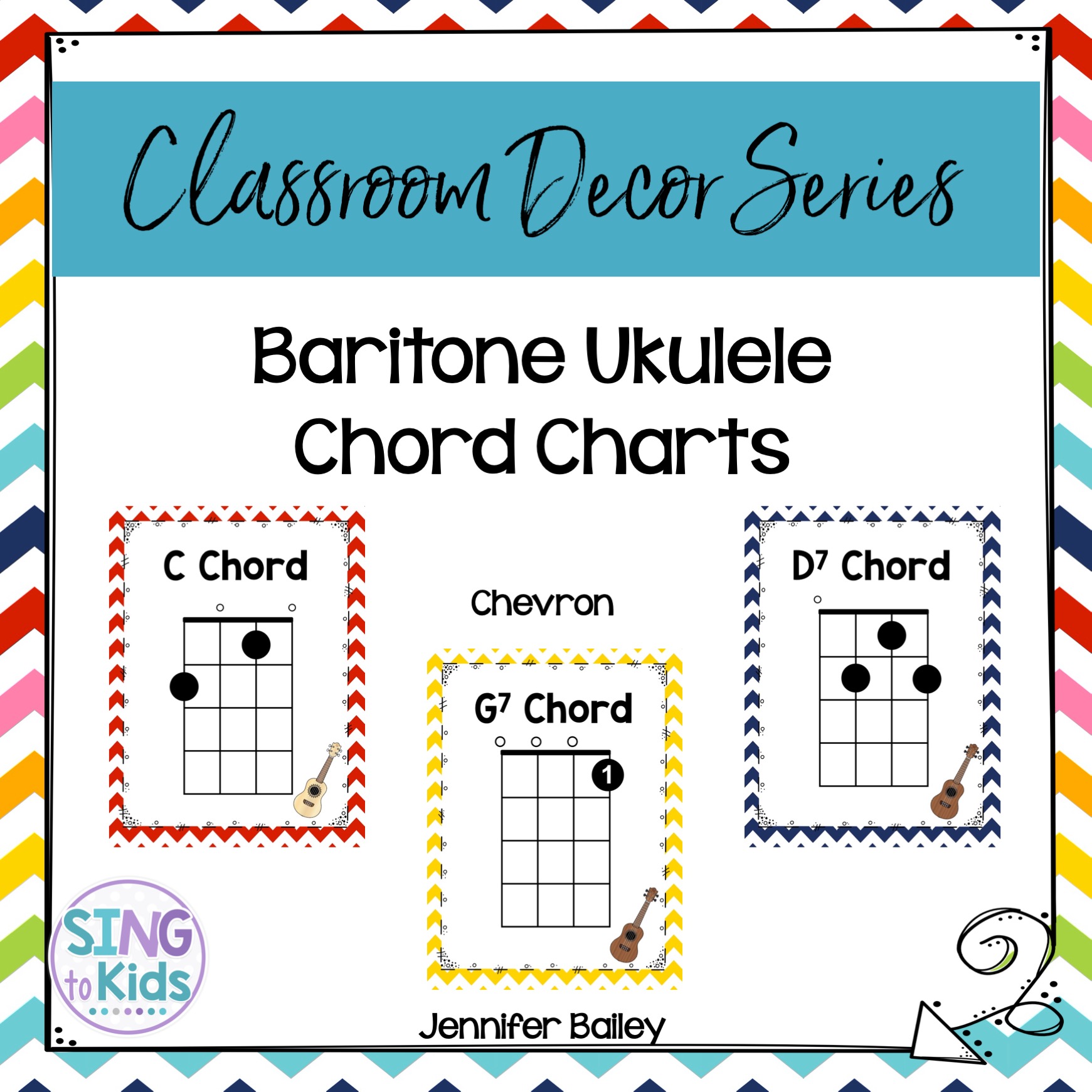 Baritone Ukulele Chord Chart