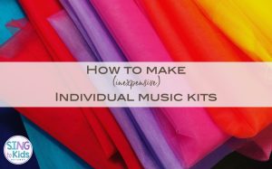 How to Make Individual Music Kits