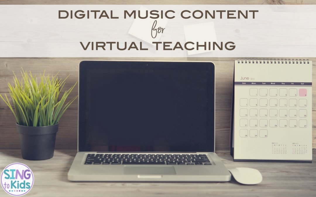 Digital Music Content for Virtual Music Instruction