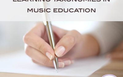 Learning Taxonomies in Music Education