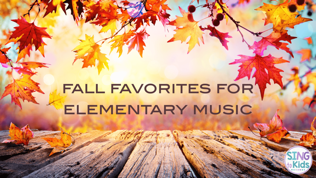 Image of fall leaves at sunrise